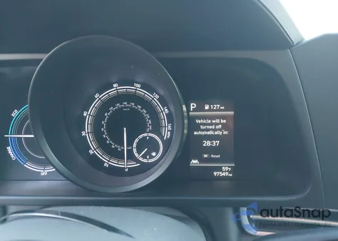 2022 Hyundai Elantra Hybrid Blue from USA, damaged, VIN KMHLM4AJ5NU031451